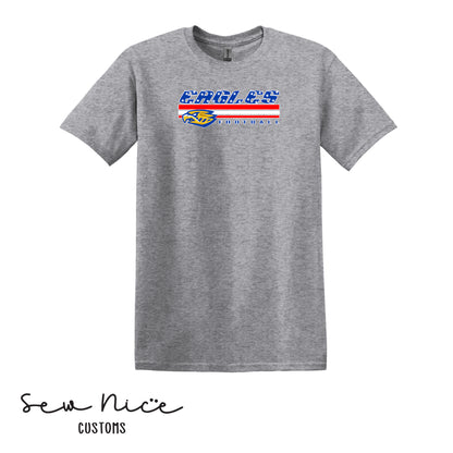 SP American Flag Eagles- Unisex Adult/Youth T-Shirt