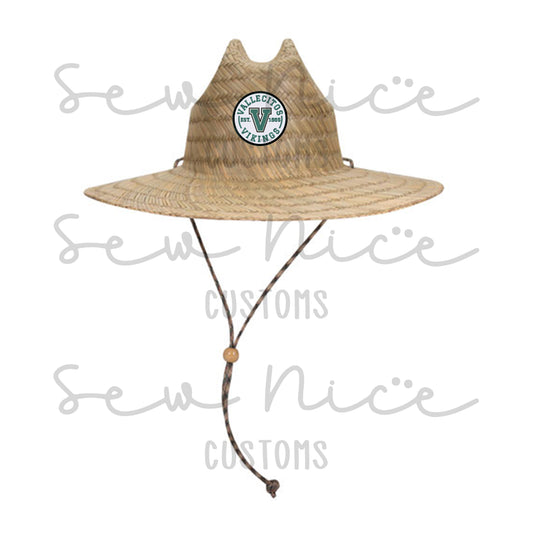 Vallecitos V-Logo Patch - Straw Hat