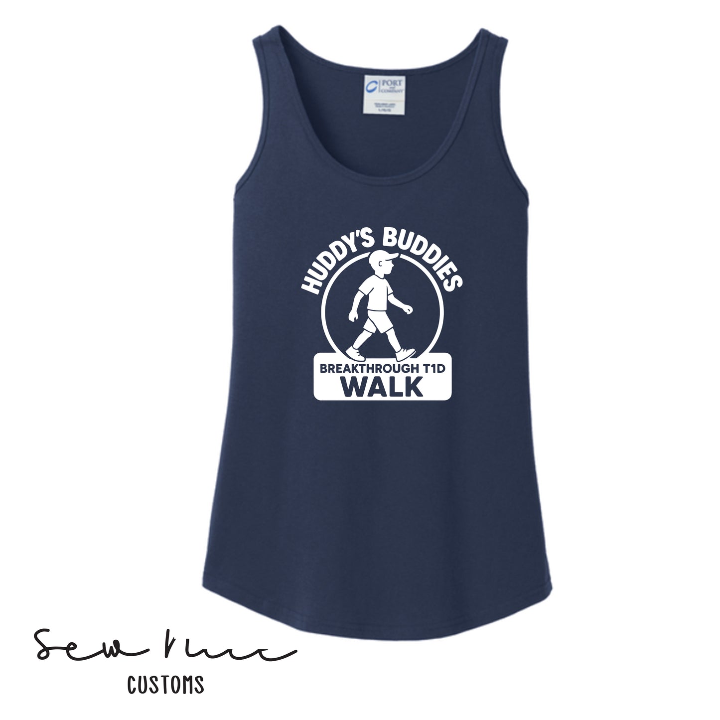 Huddy's Buddies Walk Team- Women's Tank Top