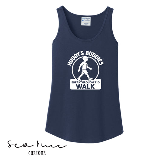 Huddy's Buddies Walk Team- Women's Tank Top