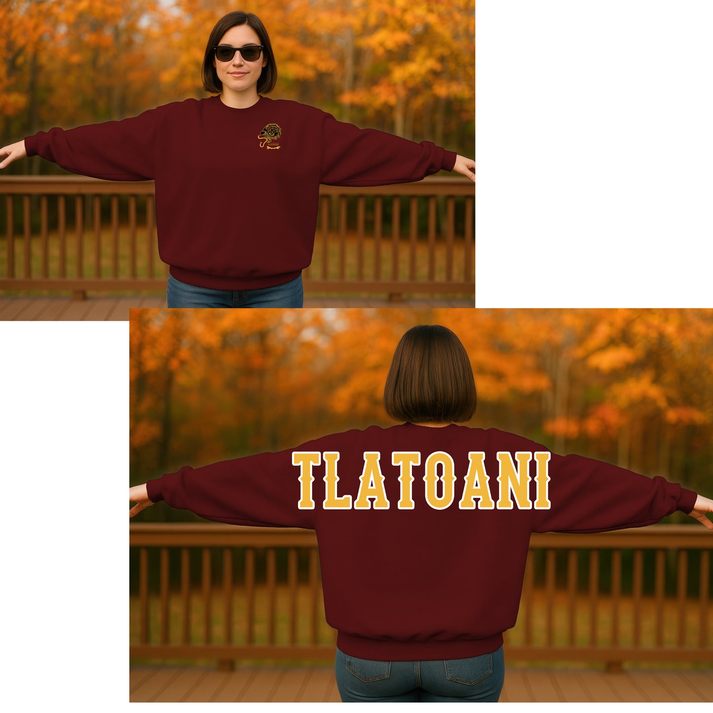 Grupo Folclorico Tlatoani - Unisex Shoulder Design