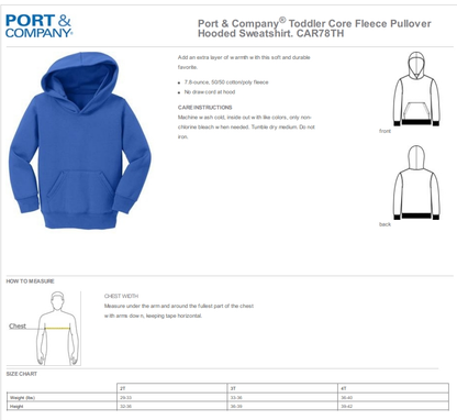 Fallbrook 4H -TODDLER Hoodie