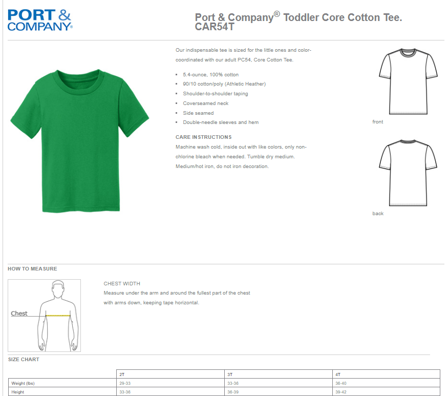 FYB Doodle Game Day- Unisex TODDLER Shirt