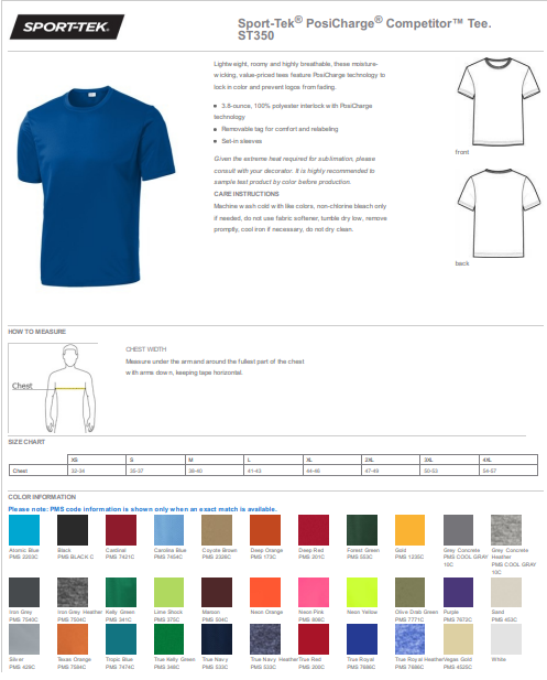 Guajome Seams Softball-Unisex Adult/Youth Dri Fit Shirt