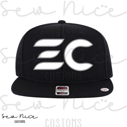 EC Embroidered Wool/Flat Bill Hat (Softball)