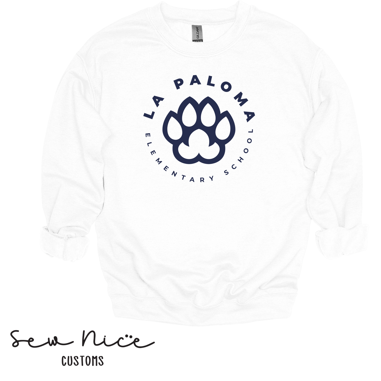 La Paloma Logo- Unisex Adult/Youth Crewneck Sweatshirt