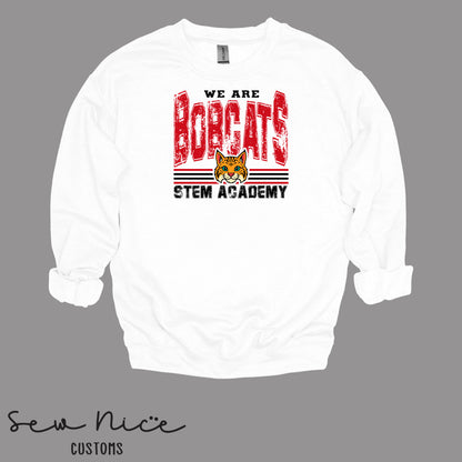 STEM-We Are Bobcats-Unisex Adult/Youth Crewneck Sweatshirt