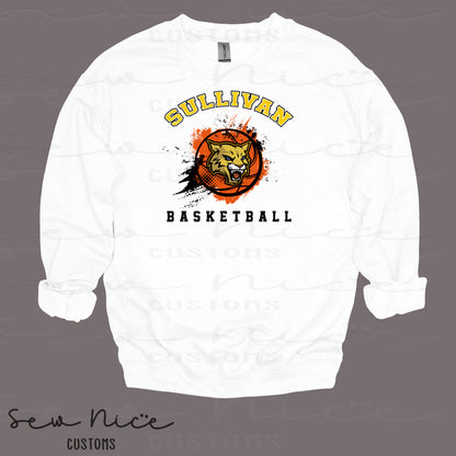 Splatter Sullivan Basketball- Unisex Adult/Youth Crewneck