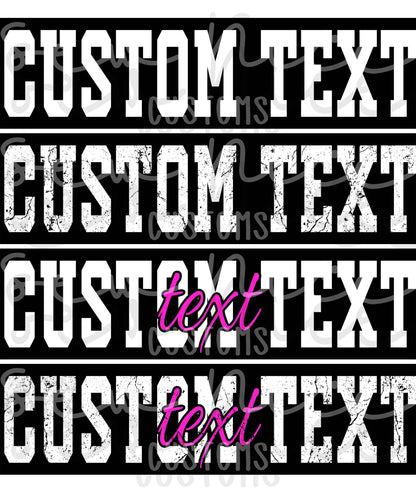 SP BASEBALL-Custom Shoulder Print - Adult/Youth Unisex Crewneck Sweatshirt