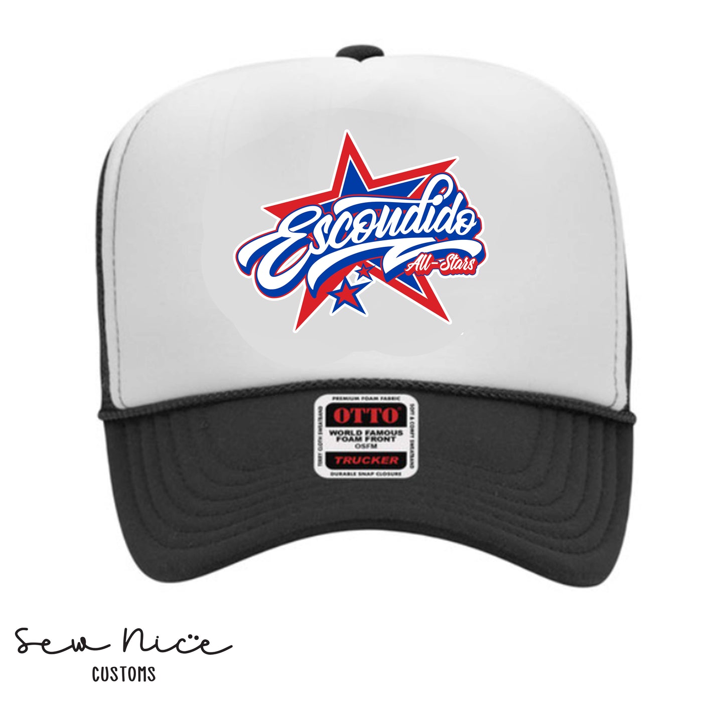 Escondido All Star Foam Trucker Hat