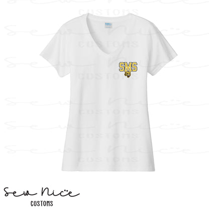SMS Custom-Sport- Ladies V-Neck Shirt