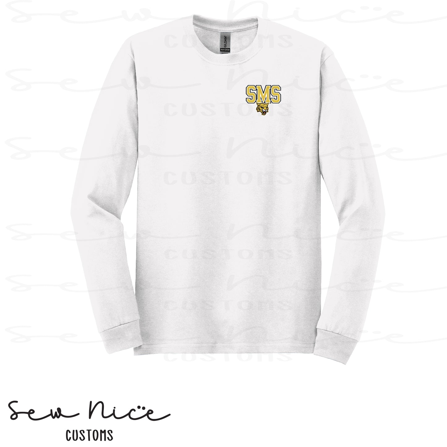 SMS Custom-Sport-Unisex Adult/Youth Long Sleeve Shirt