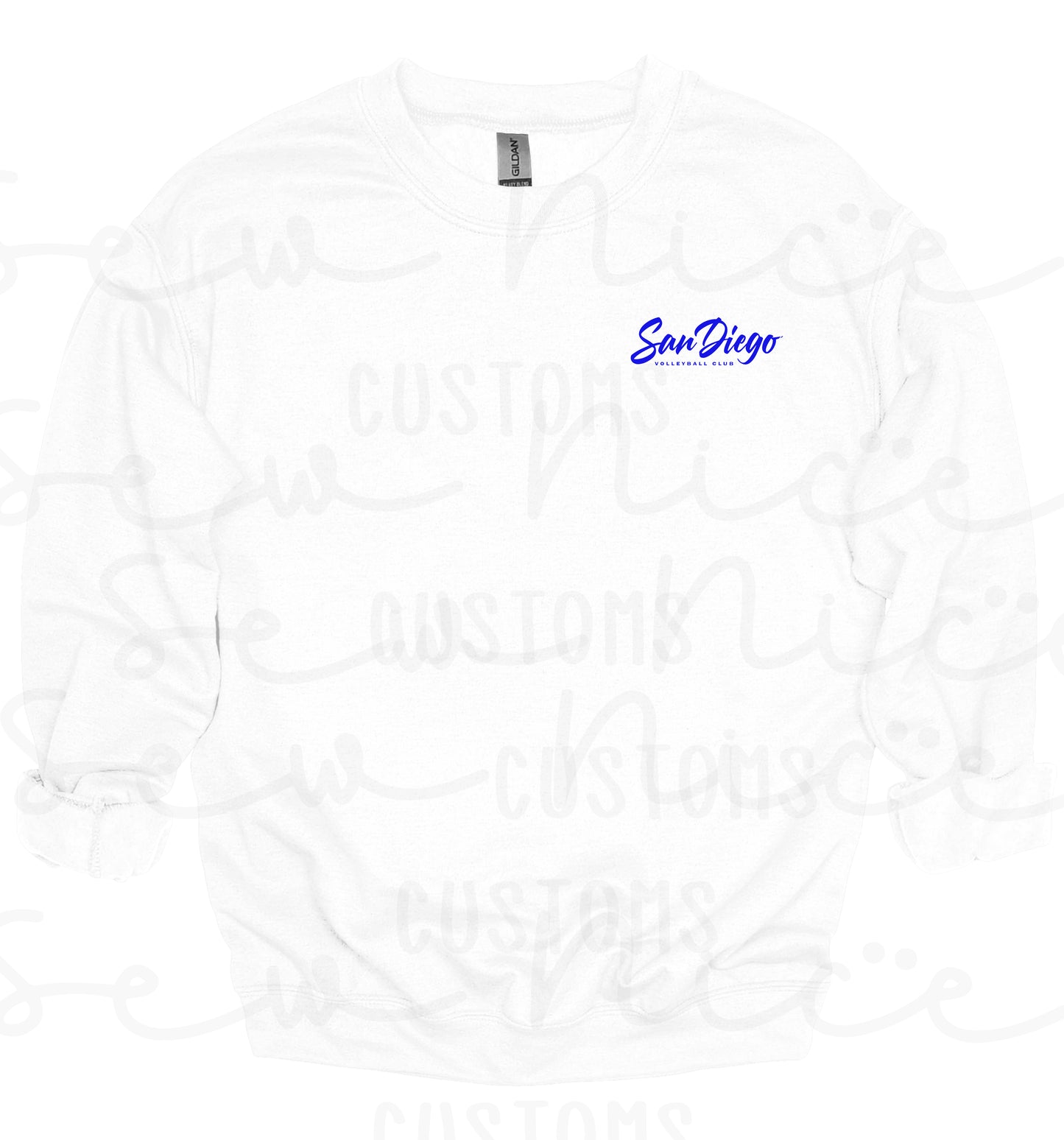 San Diego Embroidered Left Chest