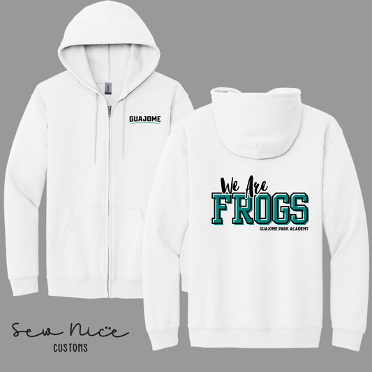 Guajome- WE ARE FROGS- Unisex Full Zip Hoodie