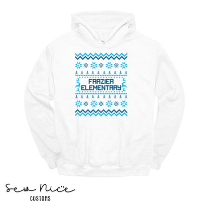 Frazier Winter Sweater Design- Unisex Adult/Youth Hoodie