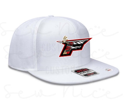 Embroidered "F"  Logo- Otto Wool Flat Bill Hat