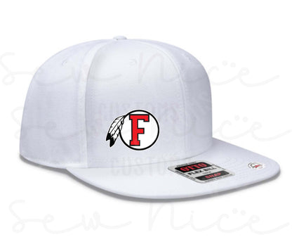 Embroidered FHS Logo- Otto Wool Flat Bill Hat