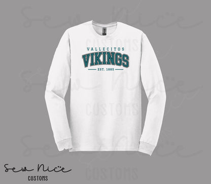 Vallecitos Varsity-Unisex Long Sleeve Shirt