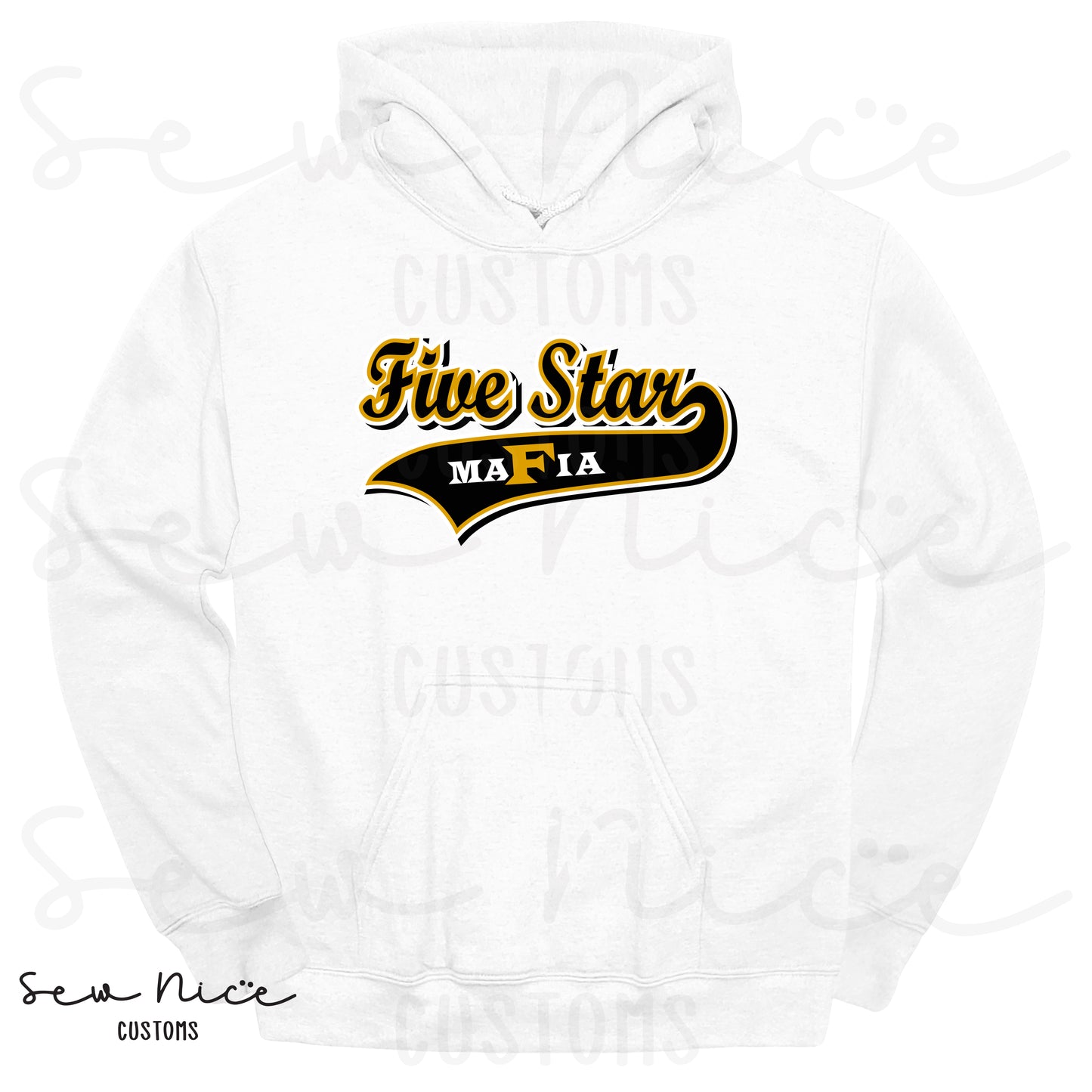 Five Star Baseball- Unisex Hoodie
