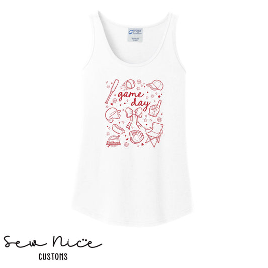FYB Doodle Game Day- Ladies Tank Top