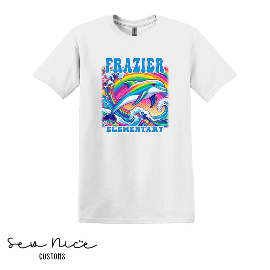 Frazier- LISA FRANK Design- Unisex Adult/Youth T-Shirt