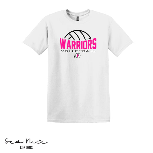 PINK Warriors- FHS Volleyball- Unisex Adult/Youth T-Shirt