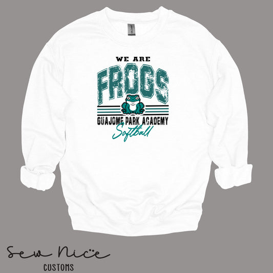 Guajome- Vintage- Softball-Unisex Adult/Youth Crewneck