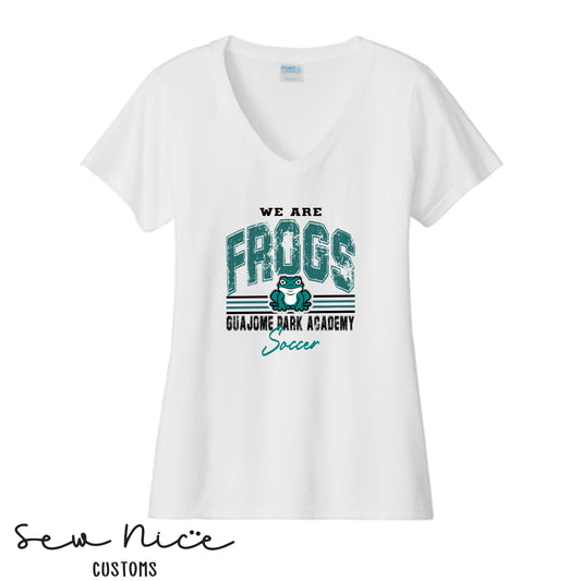 Guajome-Vintage-Soccer-Ladies V-Neck Shirt