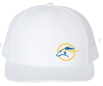 Embroidered 6 Panel Trucker Hat -Maie Ellis