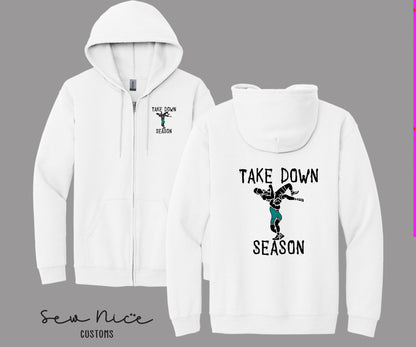 Guajome Take DOWN Design- Unisex Adult/Youth Full Zip Hoodie