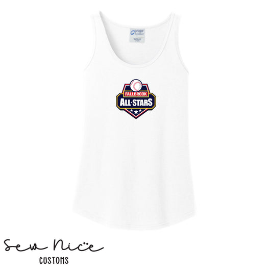 Fallbrook All Star Logo- Ladies Tank Top