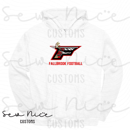 F Football Logo Unisex Hoodie