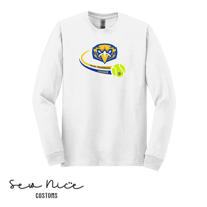 SP Eagles Swoosh Tennis- Unisex Adult/Youth Long Sleeve Shirt