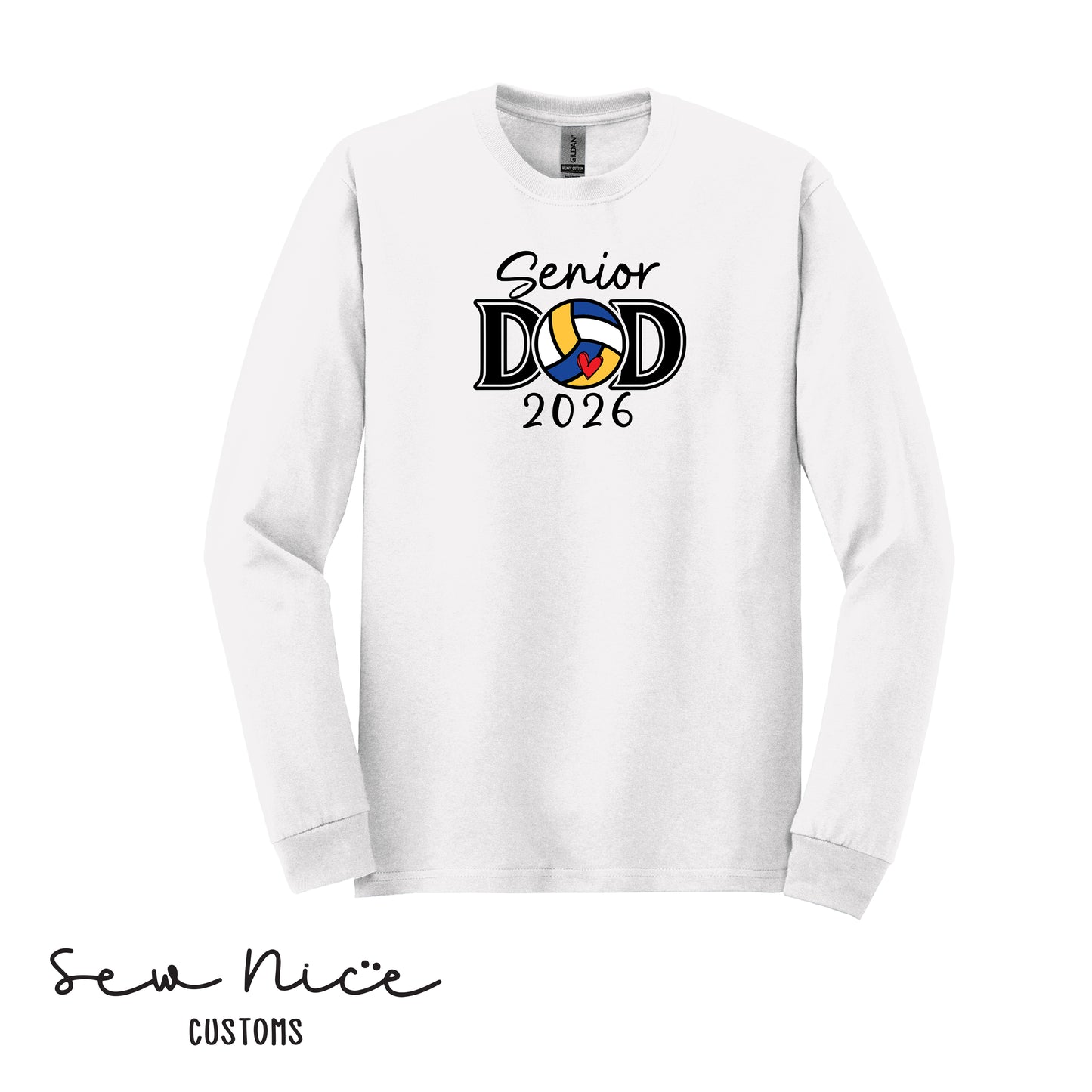 SP Senior DAD 2026 Adult Unisex Long Sleeve Shirt