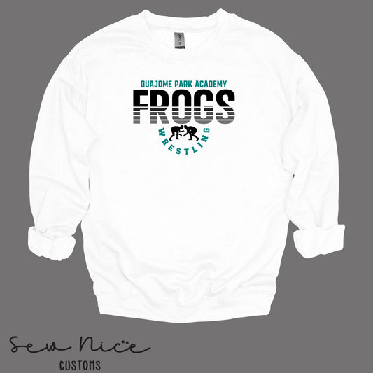 Guajome Stripe Wrestling Design- Unisex Adult/Youth Crewneck Sweatshirt