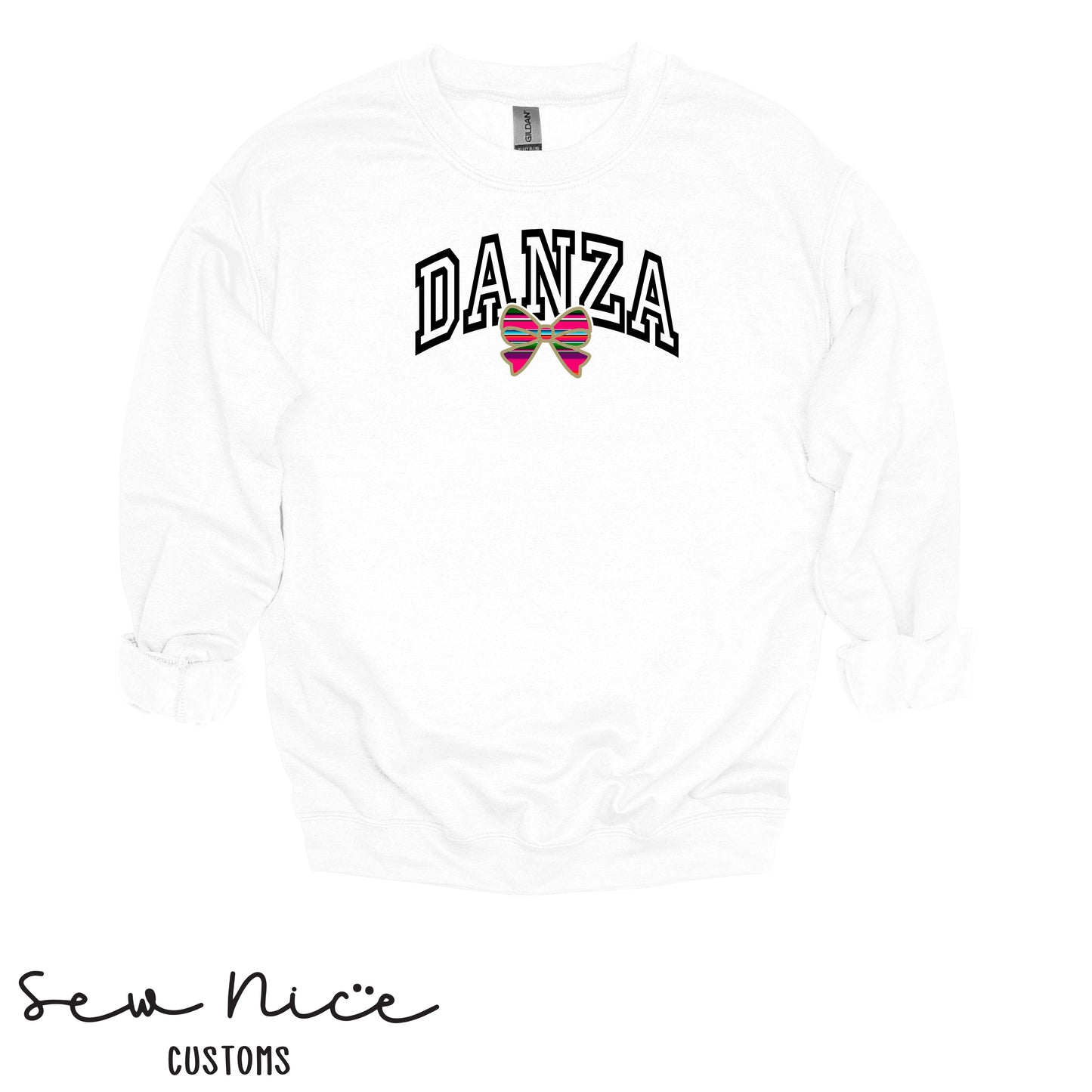 Danza Bow- Unisex Adult/Youth Crewneck Sweatshirt
