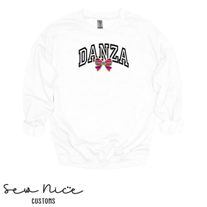 Danza Bow- Unisex Adult/Youth Crewneck Sweatshirt
