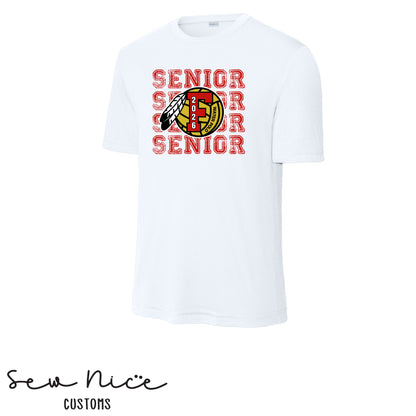 FHS Water Polo Stacked SENIOR 2026- Unisex Adult/Youth Dri Fit Shirt