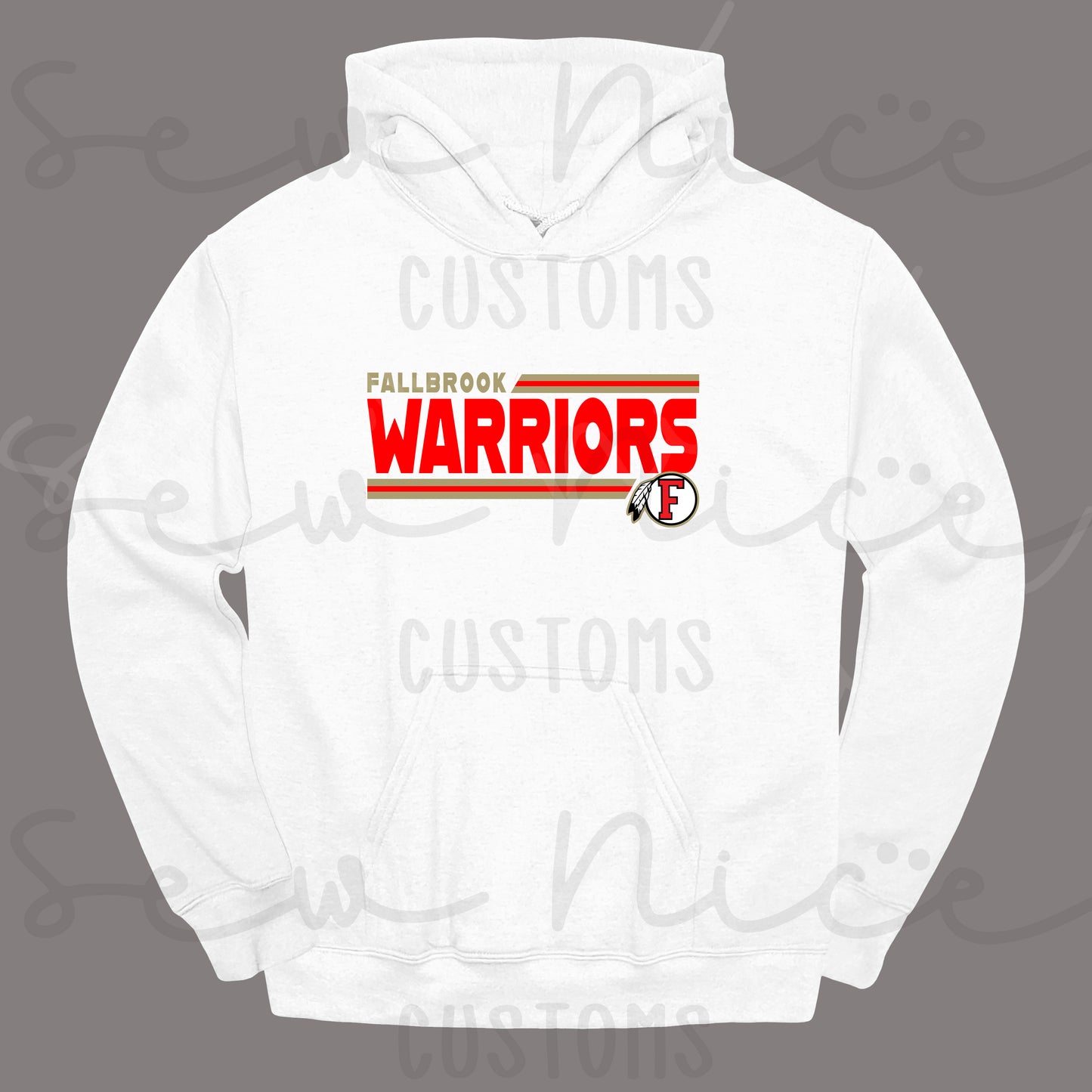 Warrior Lines -Hoodie