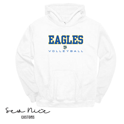 SP Eagles Volleyball Adult/Youth Unisex Hoodie