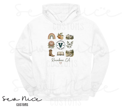 Rainbow Collage- Unisex Hoodie
