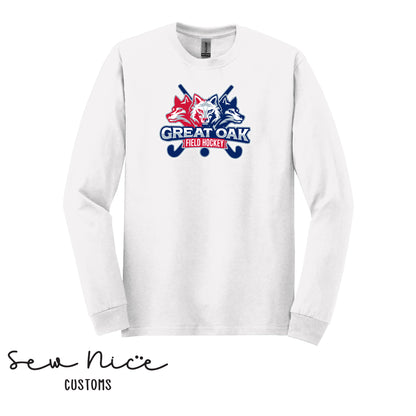 GO Wolfpack Field Hockey Unisex Adult/Youth Long Sleeve Shirt