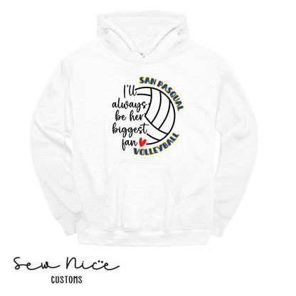 SP Volleyball Biggest Fan Adult/Youth Unisex Hoodie