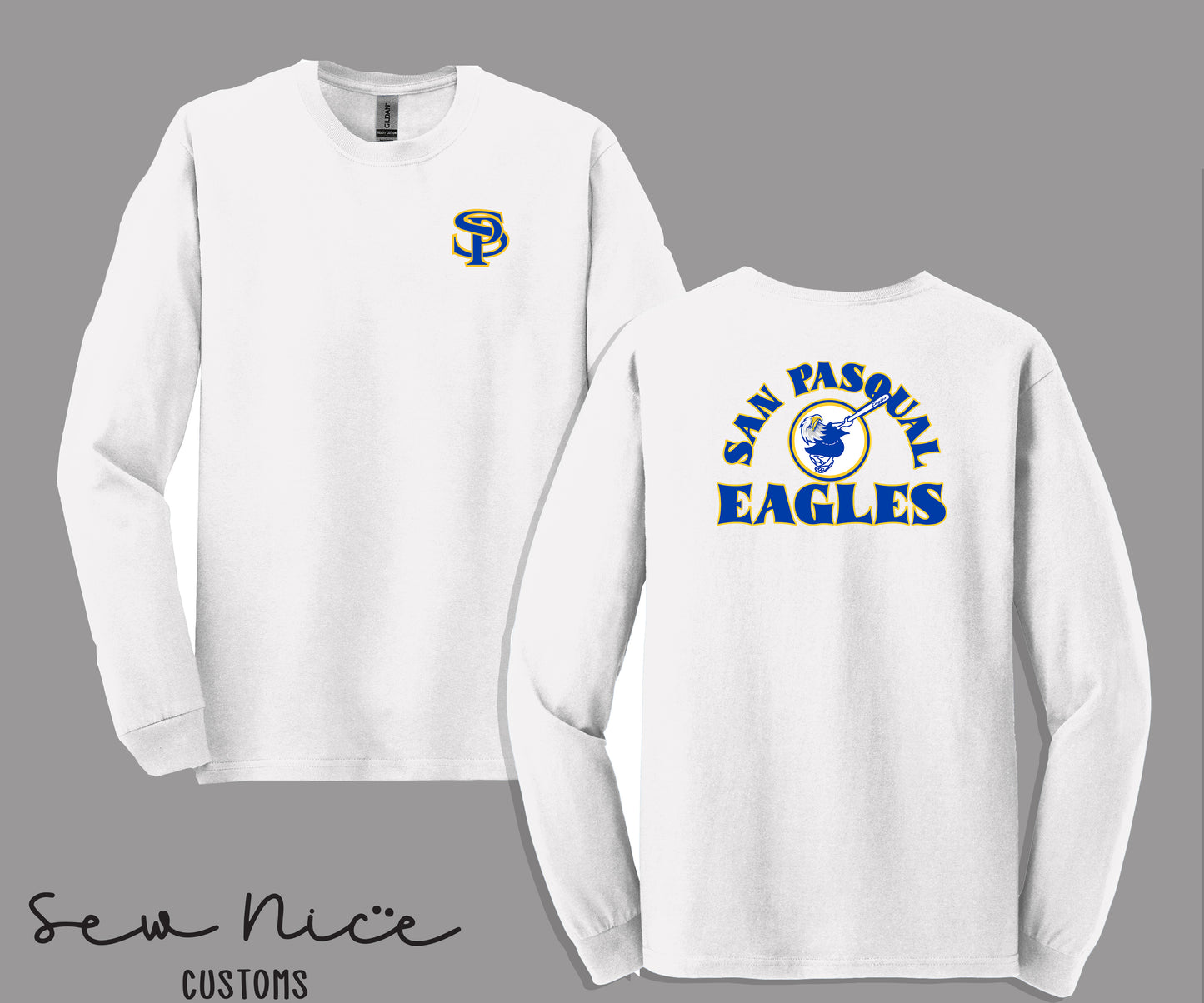 San Pasqual Swinging Eagle- Unisex Adult/Youth Long Sleeve