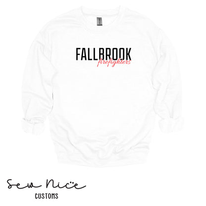 Fallbrook Firefighters- Crewneck Sweatshirt