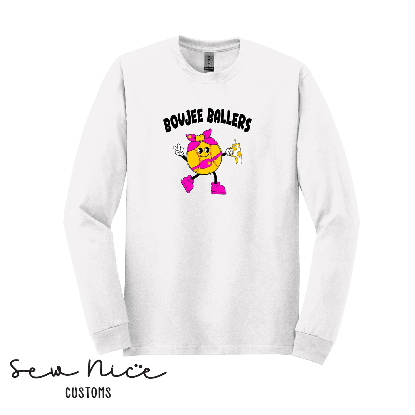 Boujee Ballers- Unisex Adult/Youth Long Sleeve Shirt