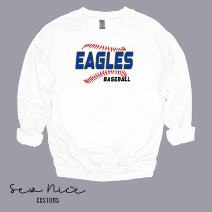 EAGLES Seam Design- Unisex Adult/Youth Crewneck Sweatshirt