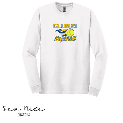 Clu 21 Softball- Unisex Adult/Youth Long Sleeve Shirt
