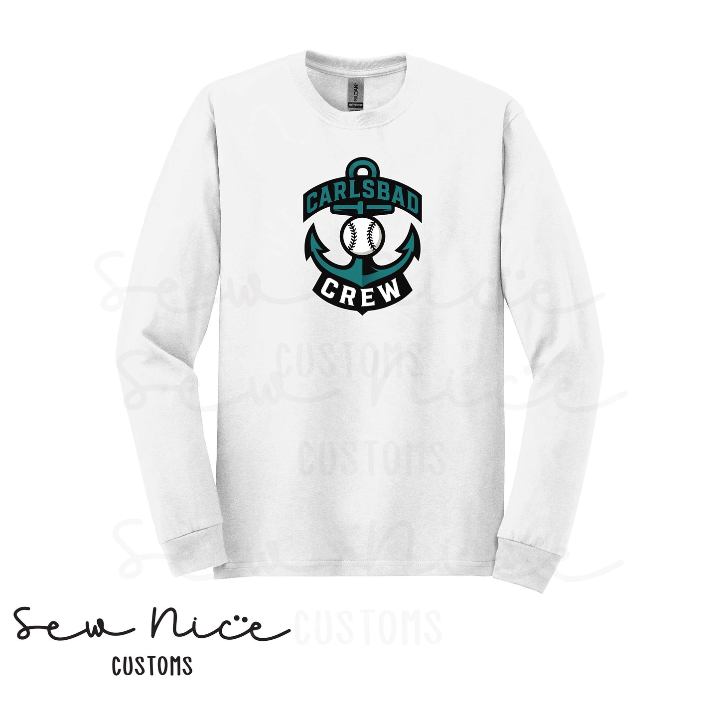 Carlsbad Crew Unisex Long Sleeve Shirt