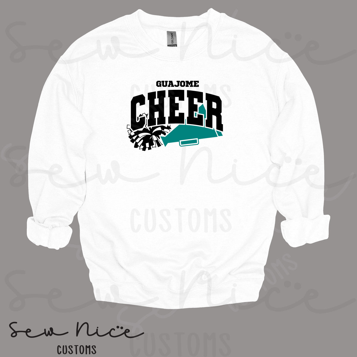 Guajome Megaphone Design- Crewneck Sweatshirt